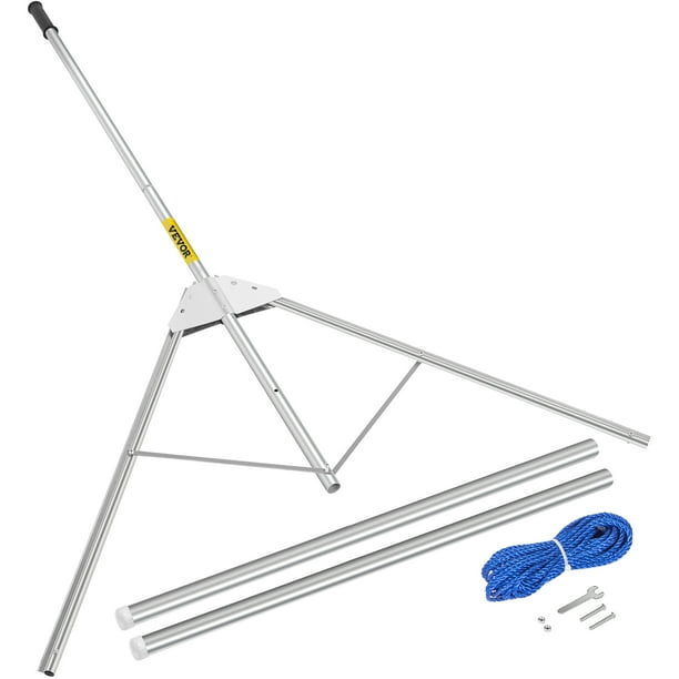 Weed Blade Sharp V-Shaped Pond & Lake Weed Cutter & Remover with Carrying Case Weed Blade Sharp V-Shaped Pond & Lake Weed Cutter & Remover with Carrying Case